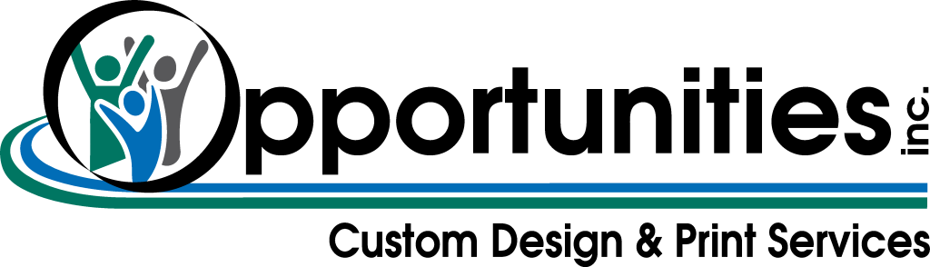 Opportunities Inc. print logo