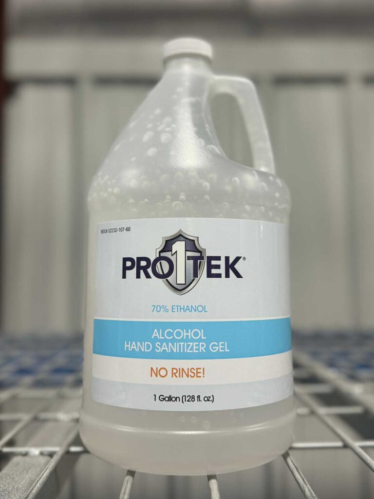 Hand sanitizer- 1 gallon container (1 per Package)
